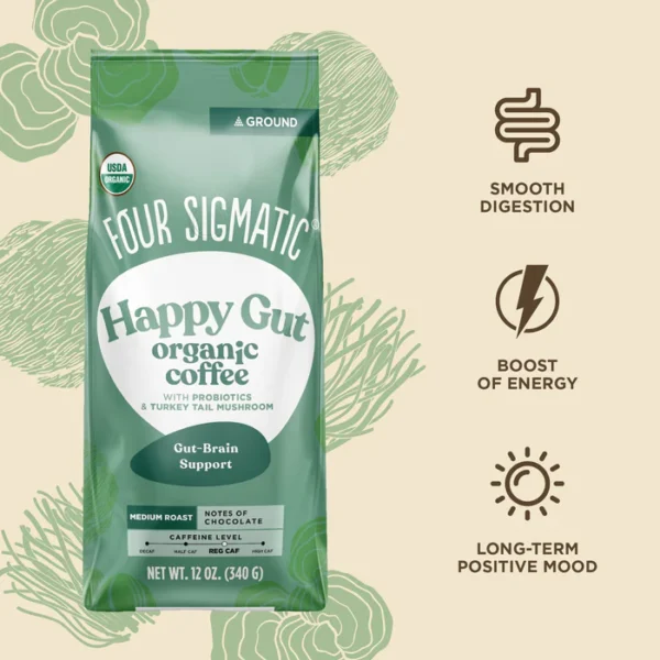 Happy Gut Ground Coffee Bag - Image 2