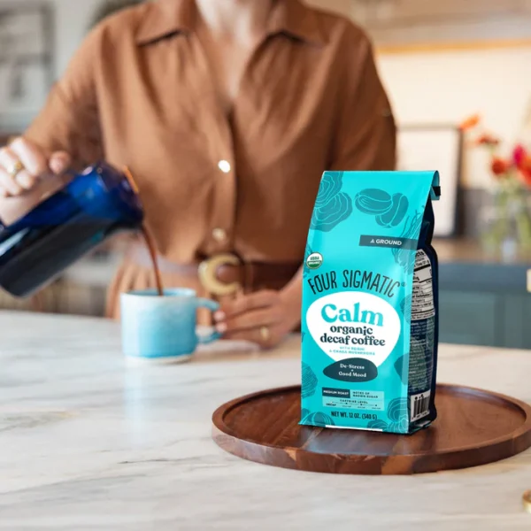 Calm Decaf Ground Coffee Bag - Image 3